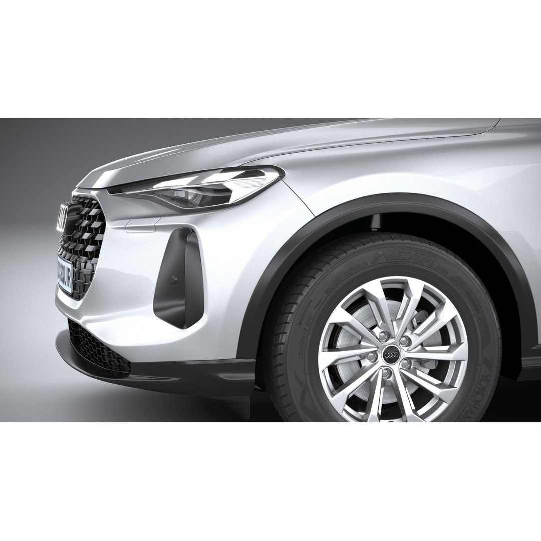 Audi Q5 3D Model – High Poly SUV, FBX, OBJ, Game Ready - View 5