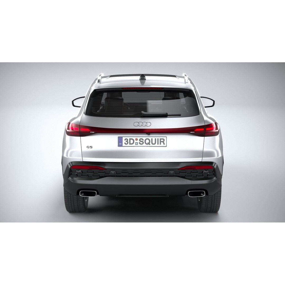 Audi Q5 3D Model – High Poly SUV, FBX, OBJ, Game Ready - View 6