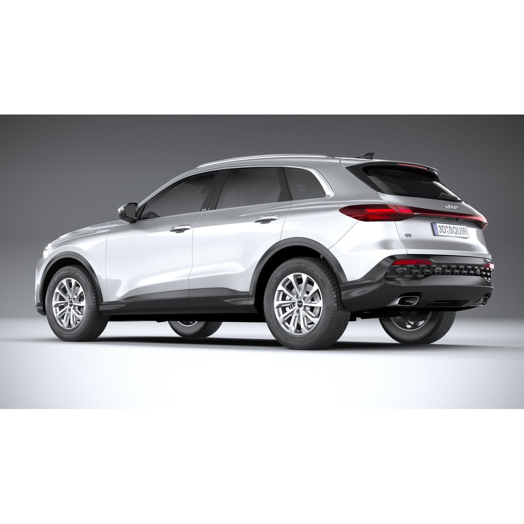 Audi Q5 3D Model – High Poly SUV, FBX, OBJ, Game Ready - View 7