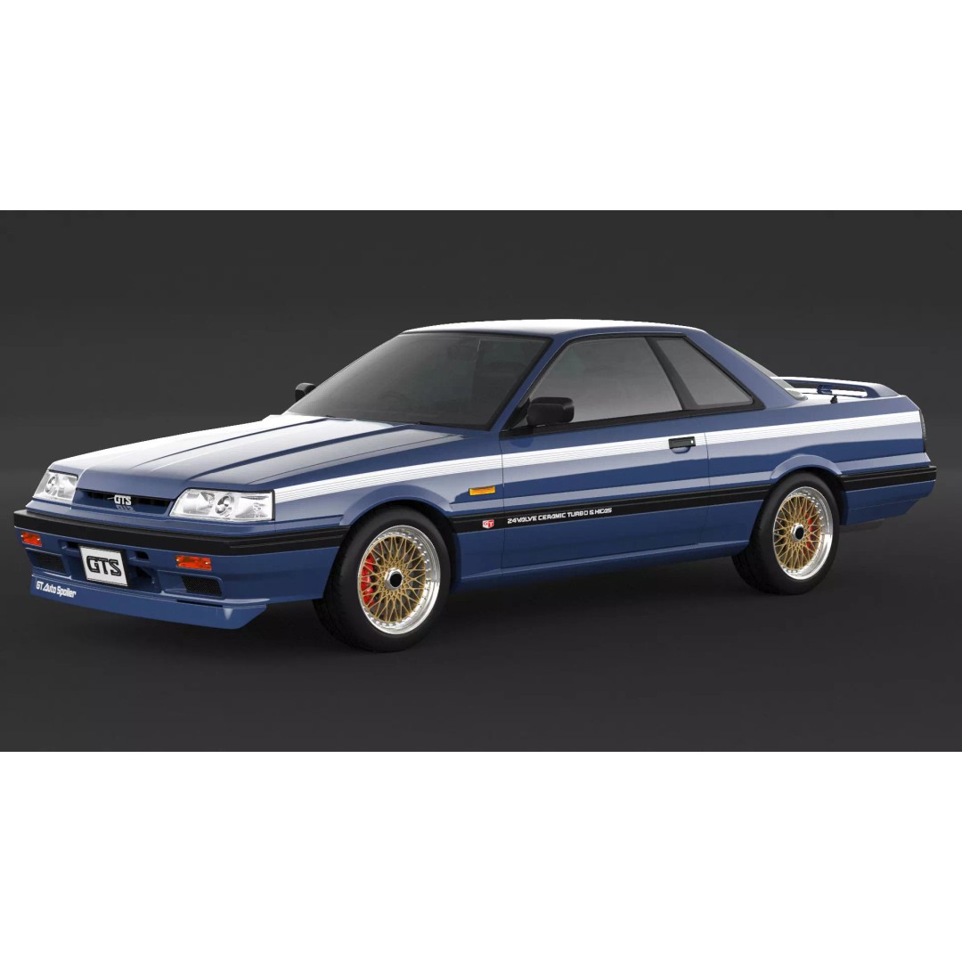 Nissan Skyline R31 GTS Nismo 3D Model – High Poly Game Asset, FBX, OBJ - View 2