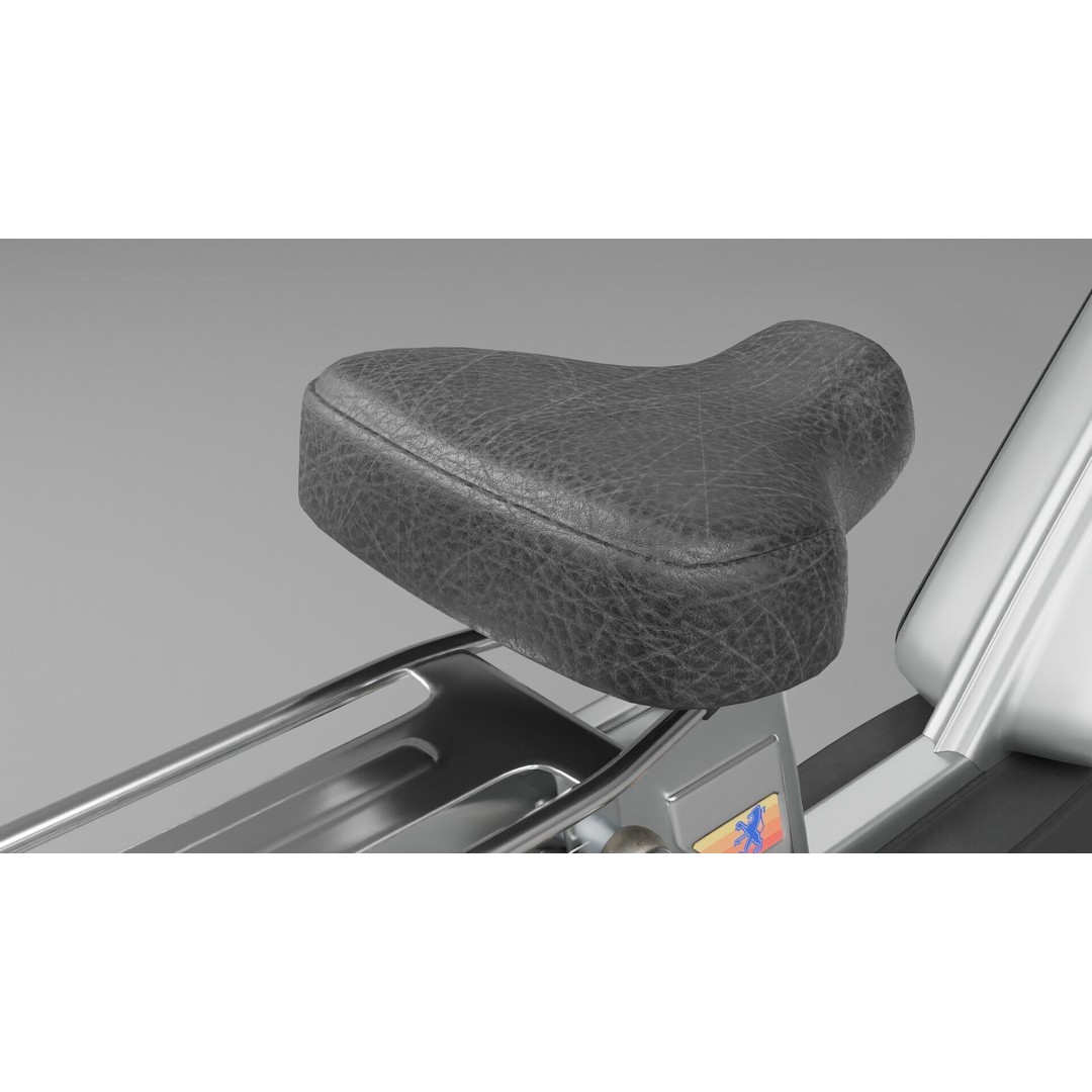 Peugeot 103 MVL 1990 3D Model – High-Quality Game-Ready Asset, FBX, OBJ - View 10