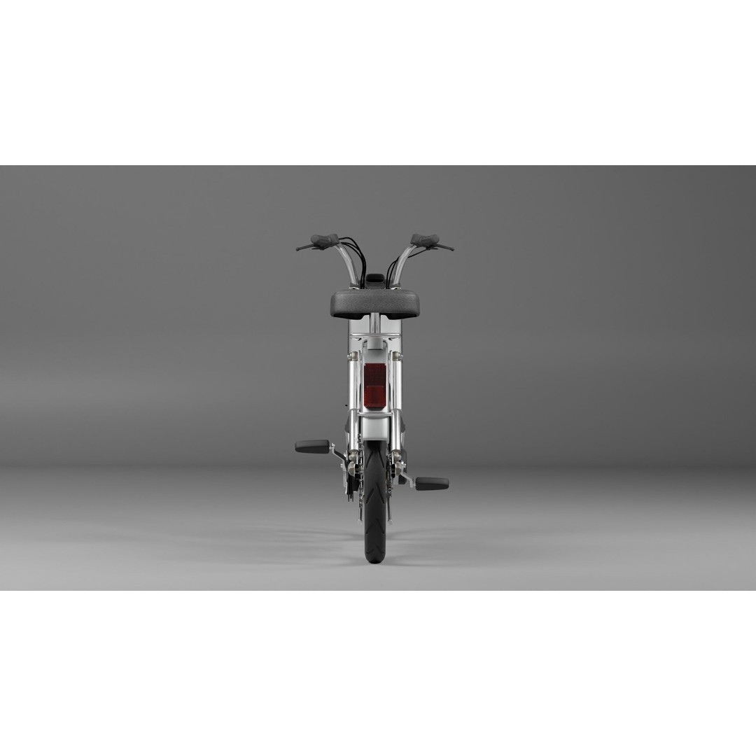 Peugeot 103 MVL 1990 3D Model – High-Quality Game-Ready Asset, FBX, OBJ - View 8