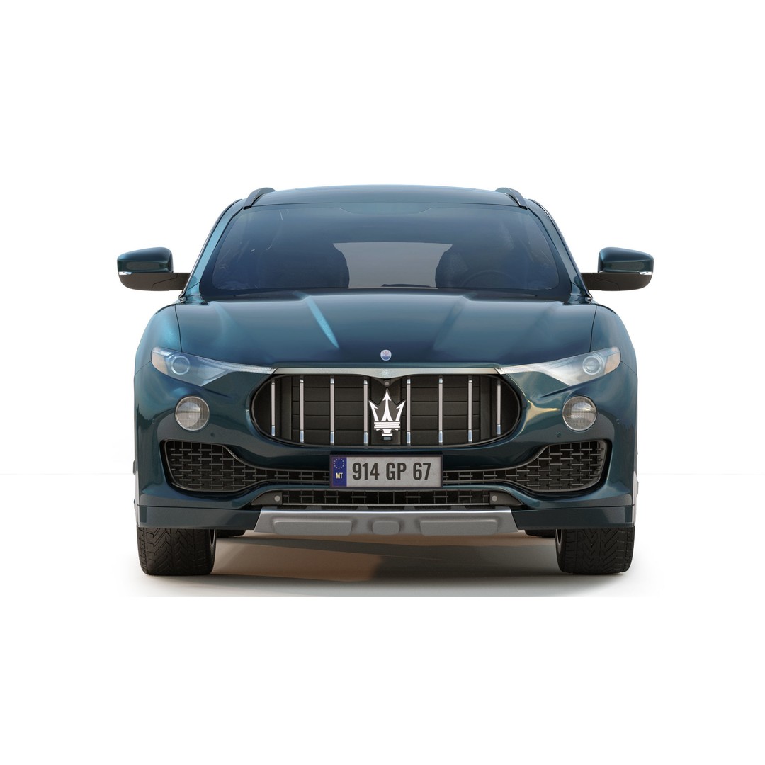Maserati Levante Granlusso 3D Model – High Poly SUV Asset, FBX, OBJ - View 11