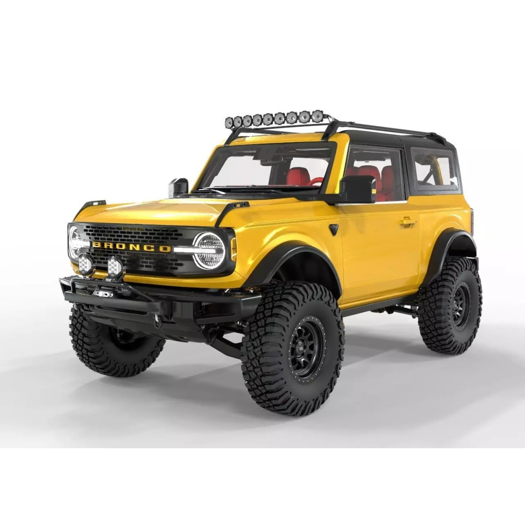 Bronco 2021 Off Road Edition 3D Model – High Poly Game Asset, FBX, OBJ, Blender - View 2