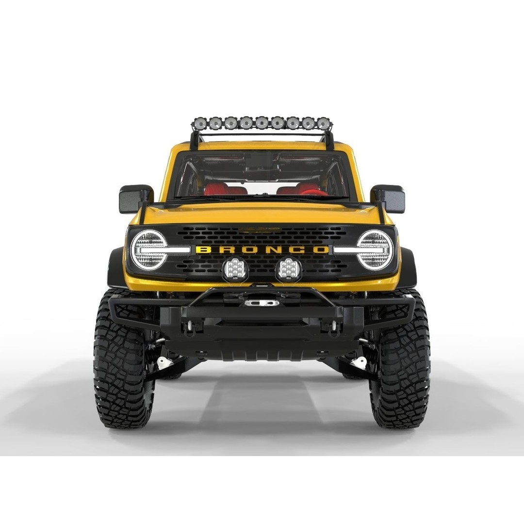 Bronco 2021 Off Road Edition 3D Model – High Poly Game Asset, FBX, OBJ, Blender - View 5