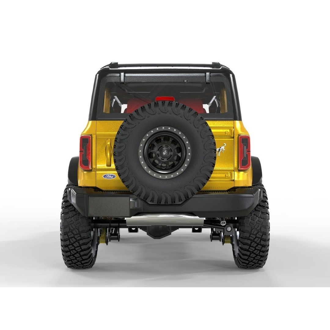 Bronco 2021 Off Road Edition 3D Model – High Poly Game Asset, FBX, OBJ, Blender - View 6