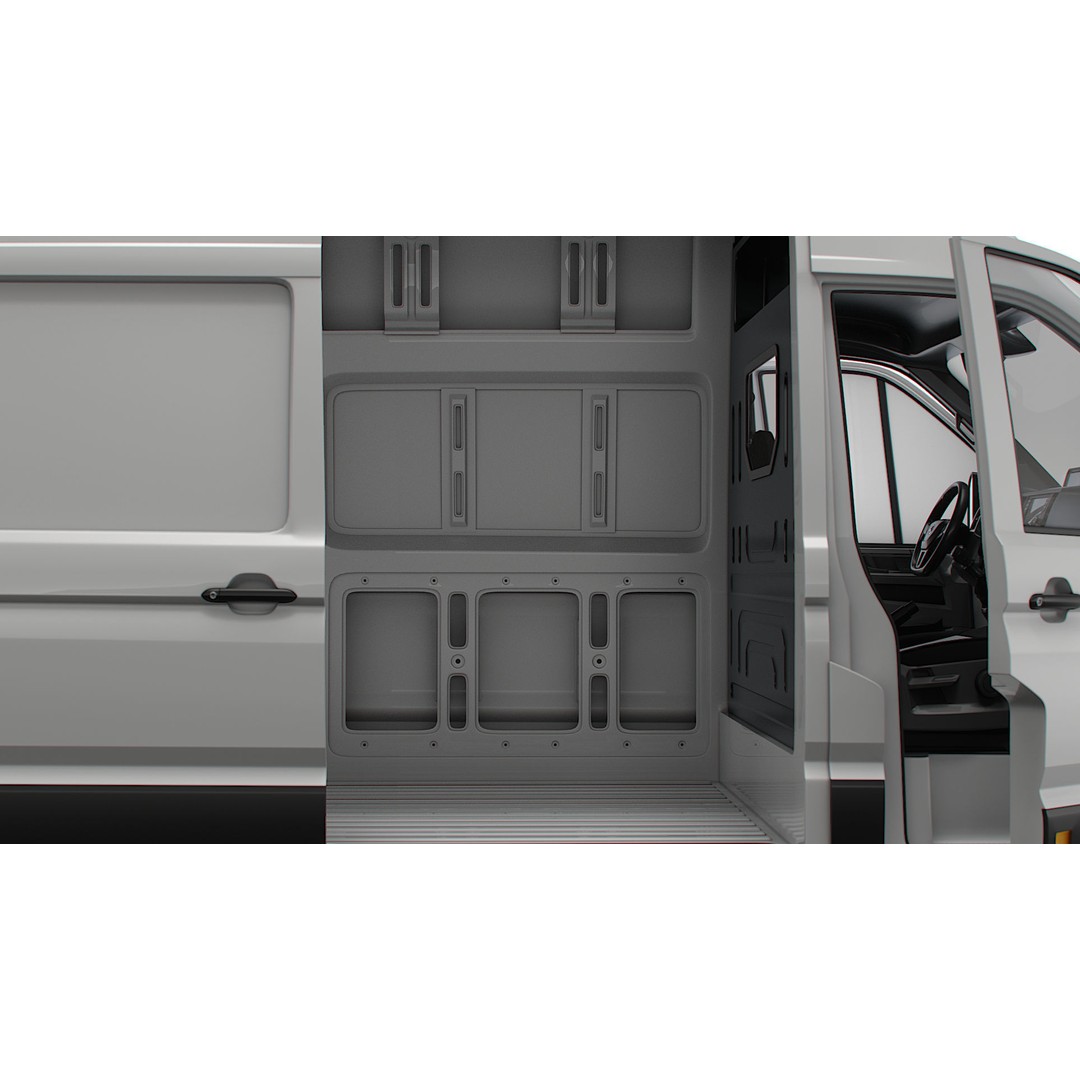 VW Crafter Panel Van 3D Model – High Quality Interior, FBX, OBJ - View 11