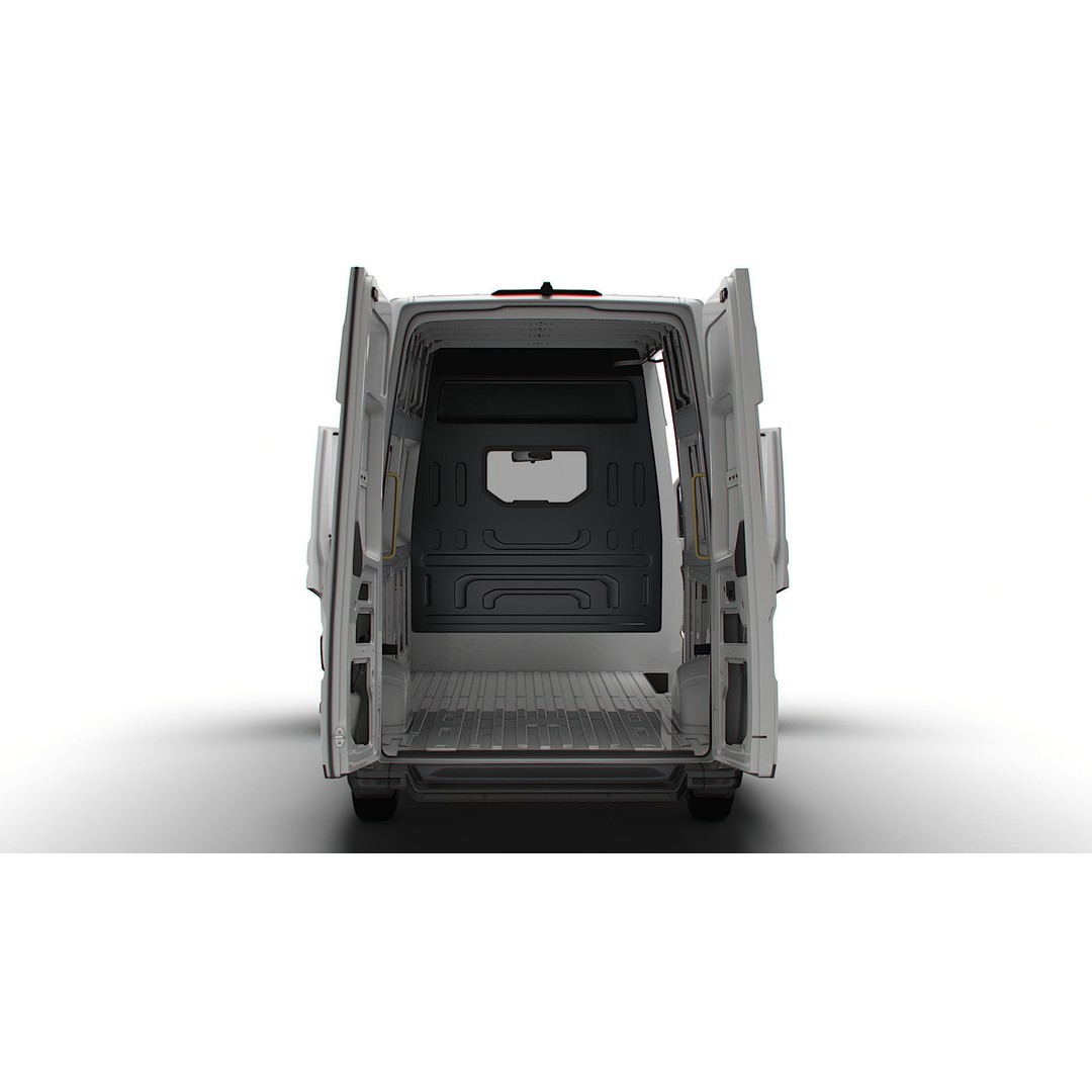 VW Crafter Panel Van 3D Model – High Quality Interior, FBX, OBJ - View 12