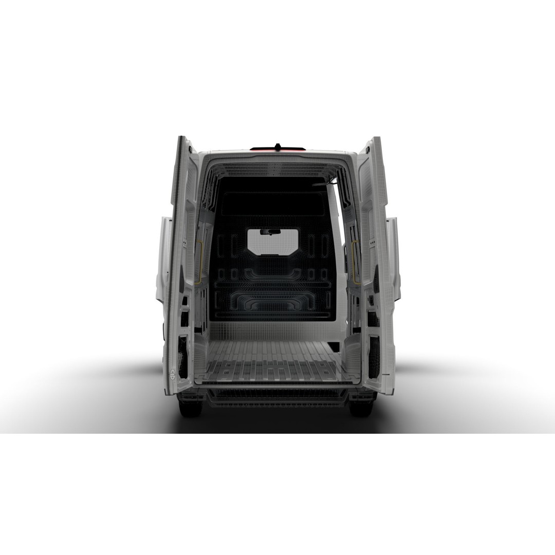 VW Crafter Panel Van 3D Model – High Quality Interior, FBX, OBJ - View 24
