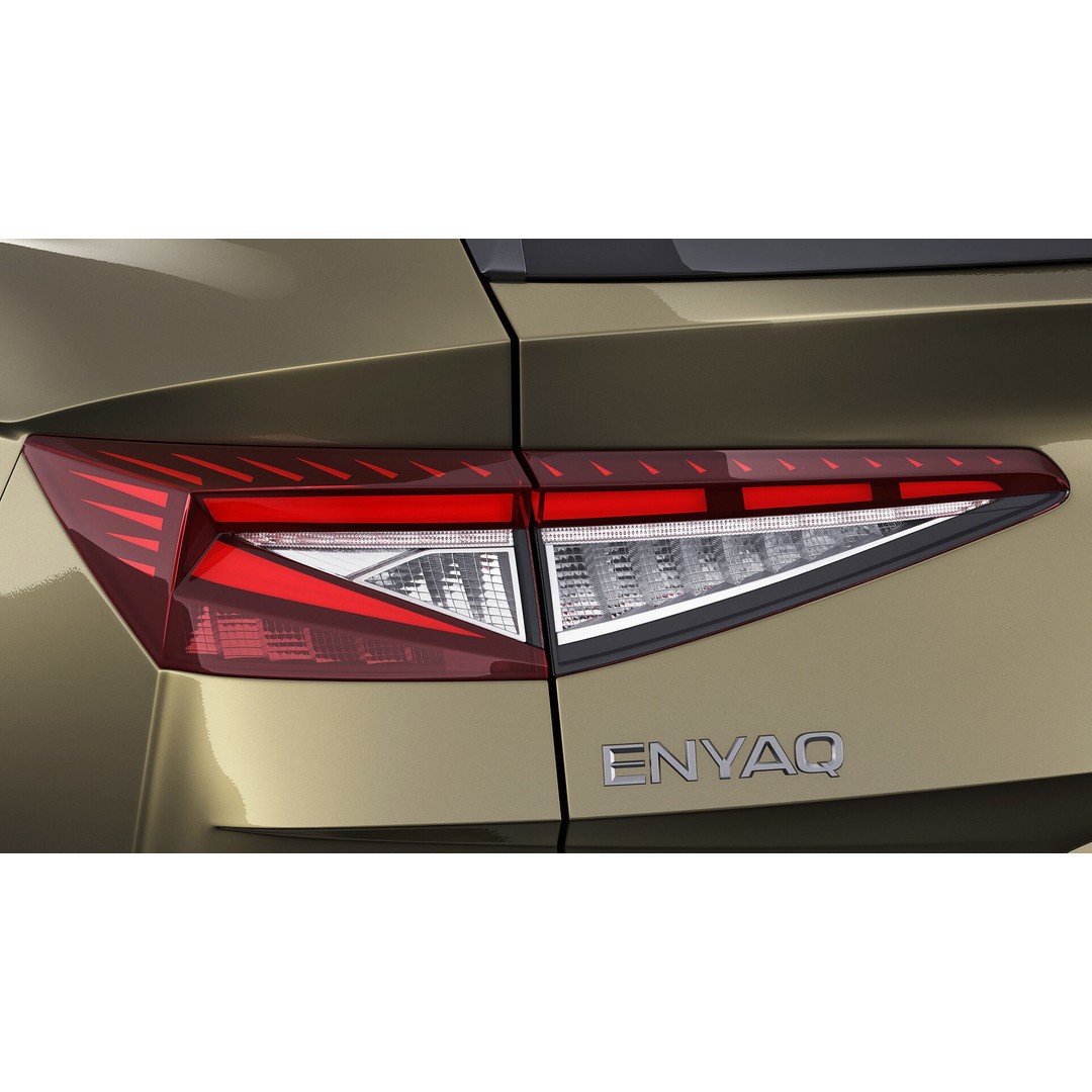 Skoda Enyaq 2025 3D Model – Detailed SUV Asset, FBX, OBJ, Blender - View 11