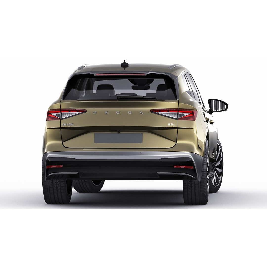 Skoda Enyaq 2025 3D Model – Detailed SUV Asset, FBX, OBJ, Blender - View 19