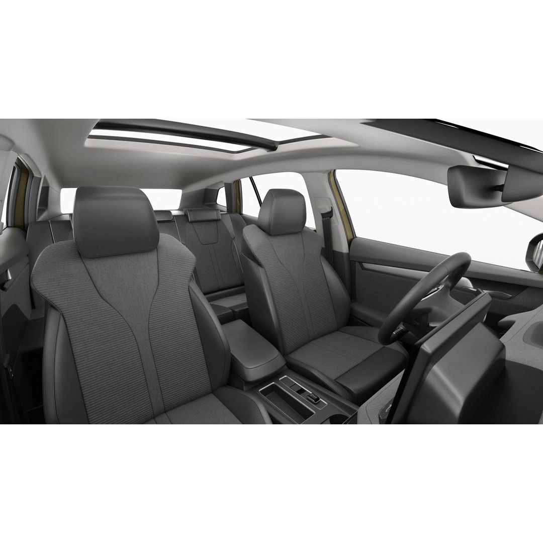 Skoda Enyaq 2025 3D Model – Detailed SUV Asset, FBX, OBJ, Blender - View 21