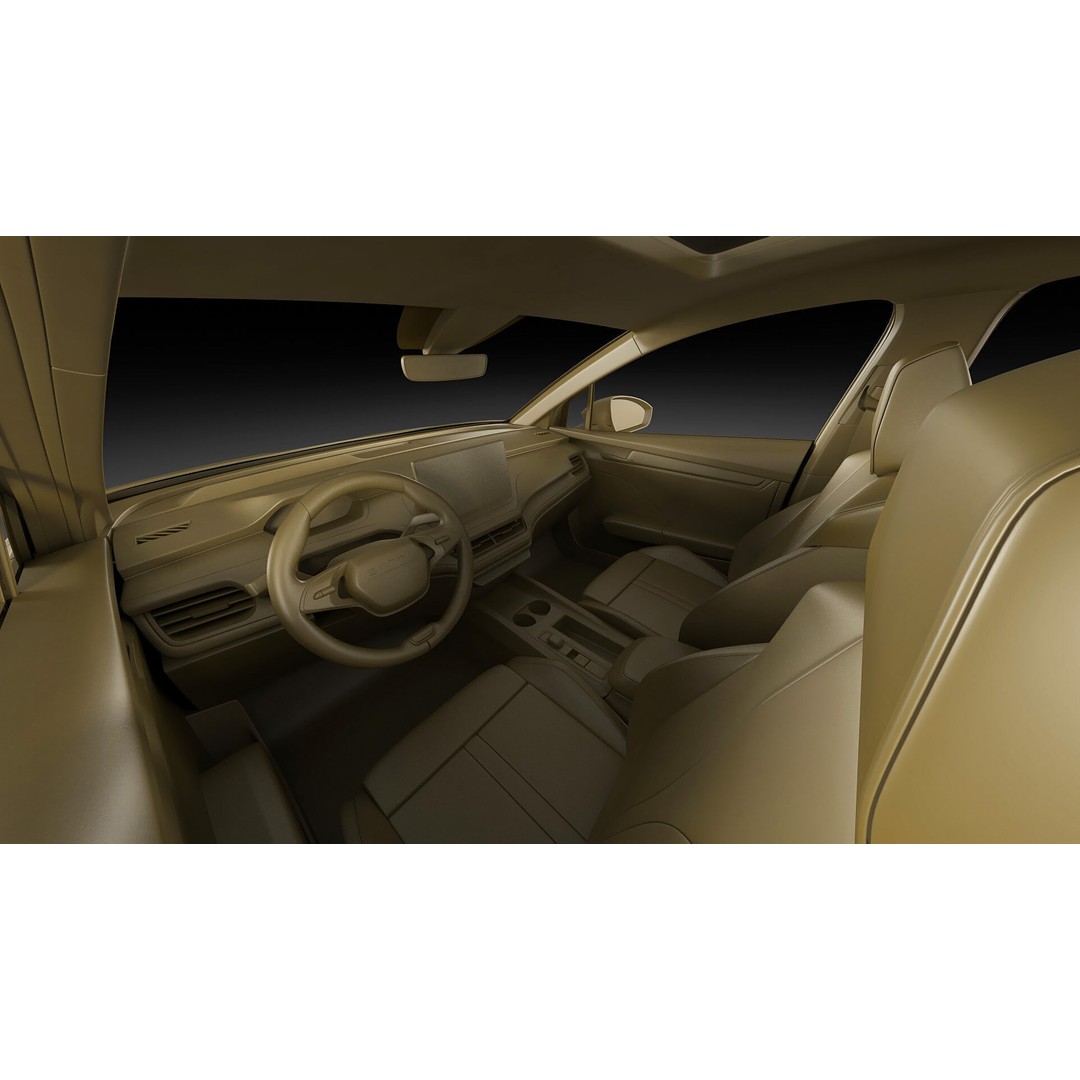 Skoda Enyaq 2025 3D Model – Detailed SUV Asset, FBX, OBJ, Blender - View 26