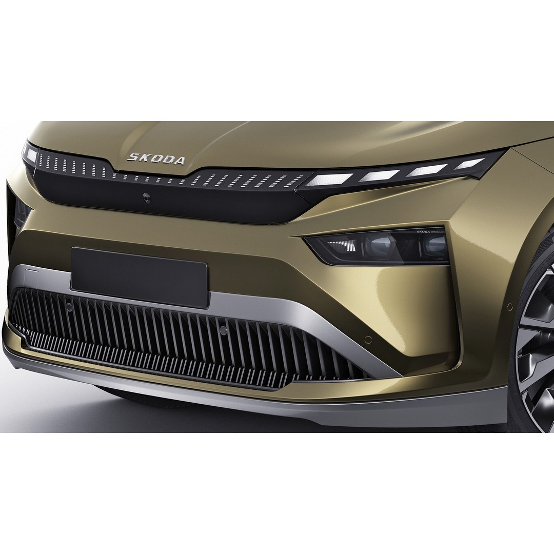 Skoda Enyaq 2025 3D Model – Detailed SUV Asset, FBX, OBJ, Blender - View 8