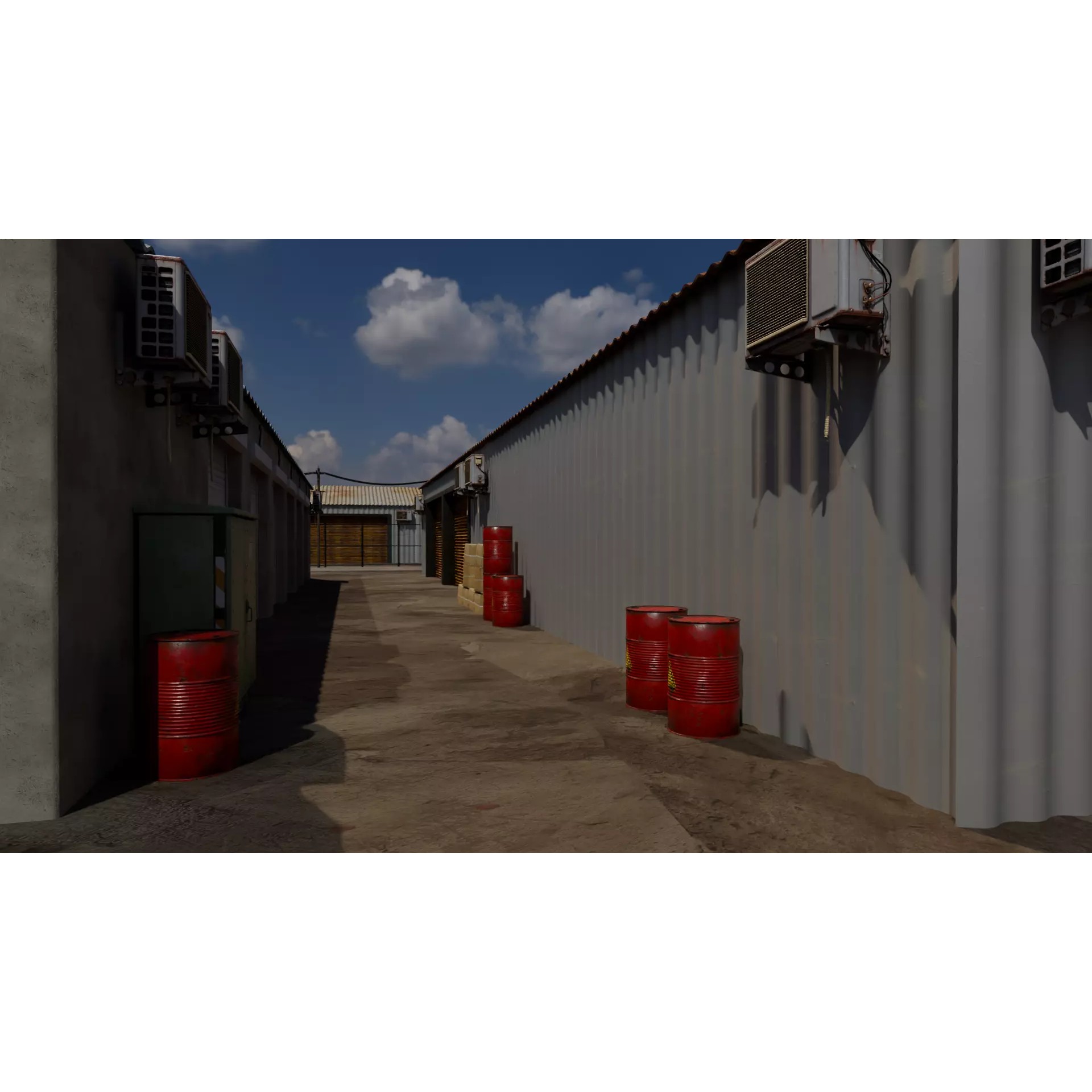 Industrial Storage Complex - Game-Ready 3D Model - View 13