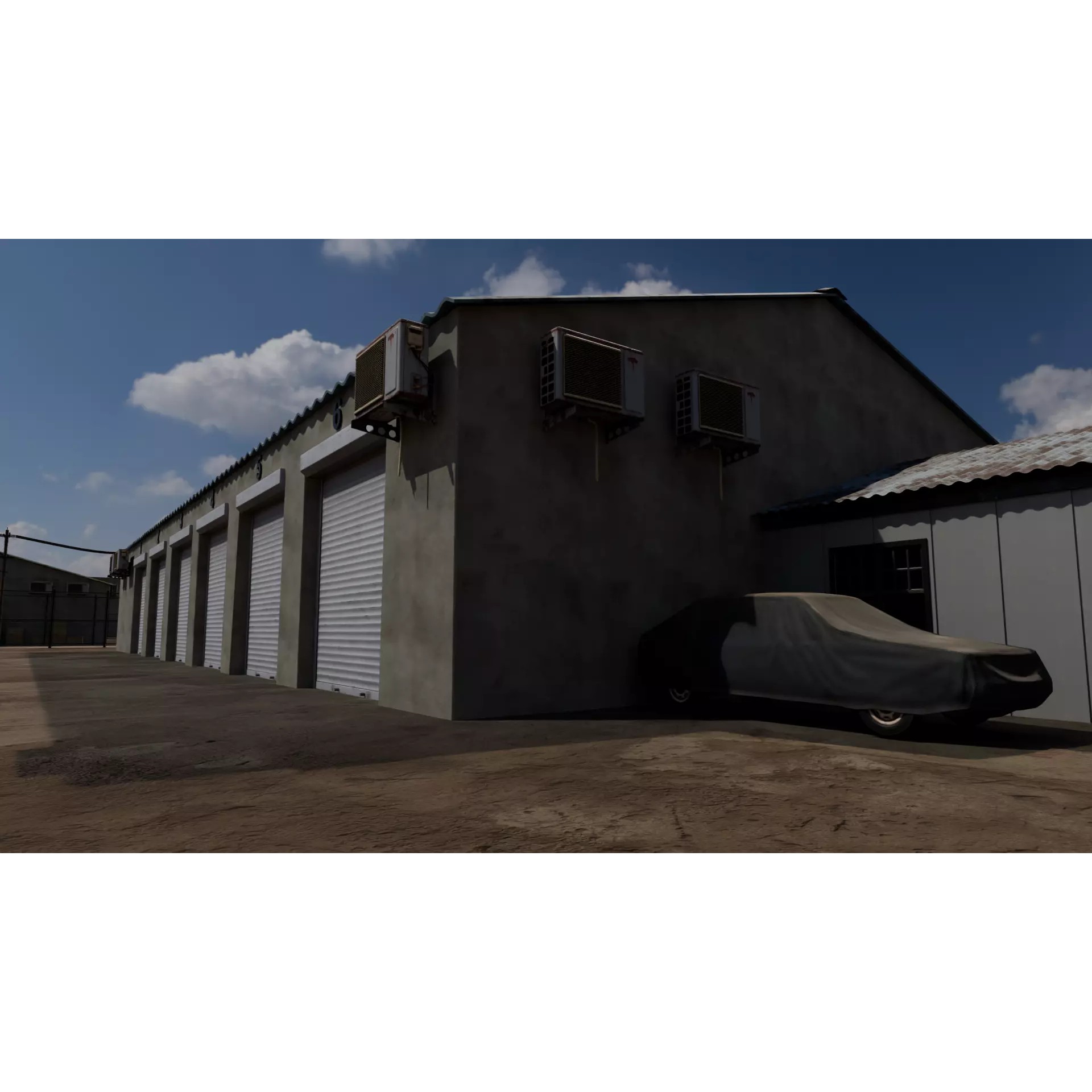 Industrial Storage Complex - Game-Ready 3D Model - View 16