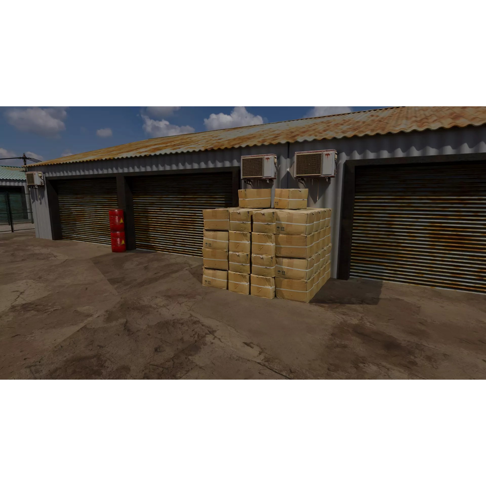 Industrial Storage Complex - Game-Ready 3D Model - View 17
