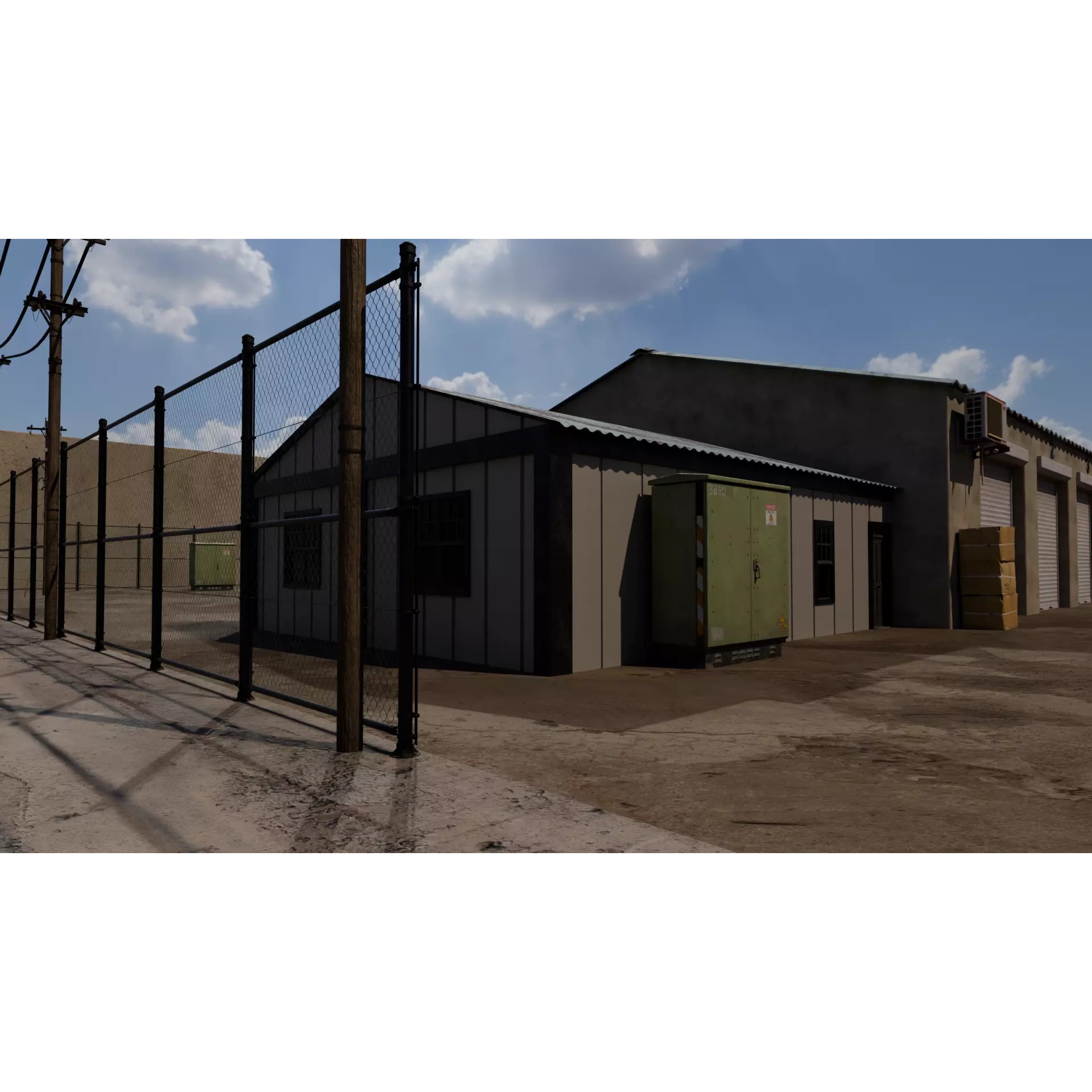 Industrial Storage Complex - Game-Ready 3D Model - View 19