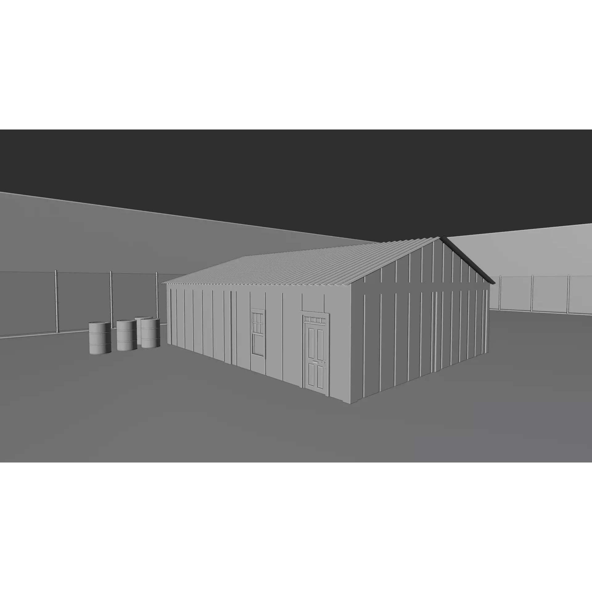 Industrial Storage Complex - Game-Ready 3D Model - View 25
