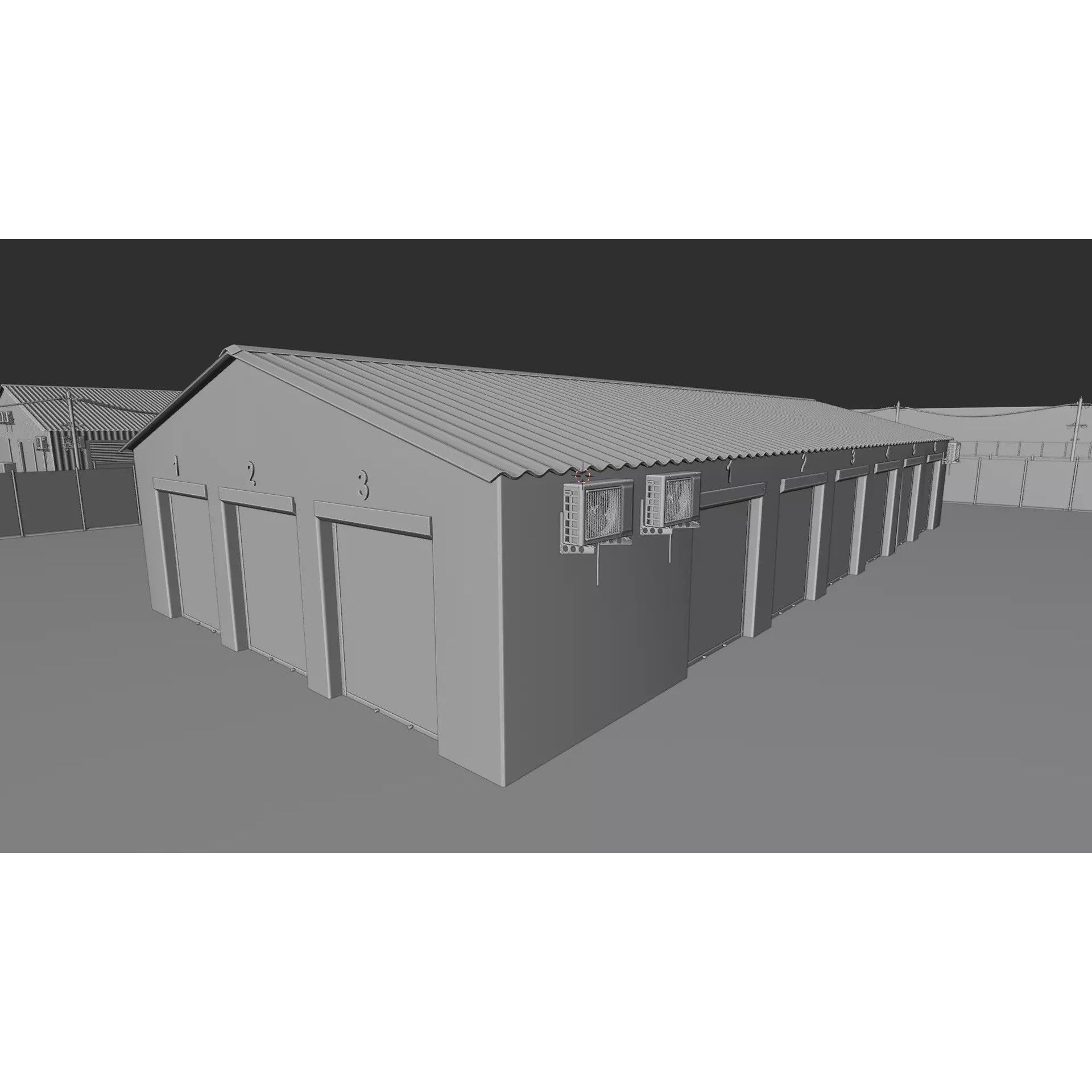 Industrial Storage Complex - Game-Ready 3D Model - View 31