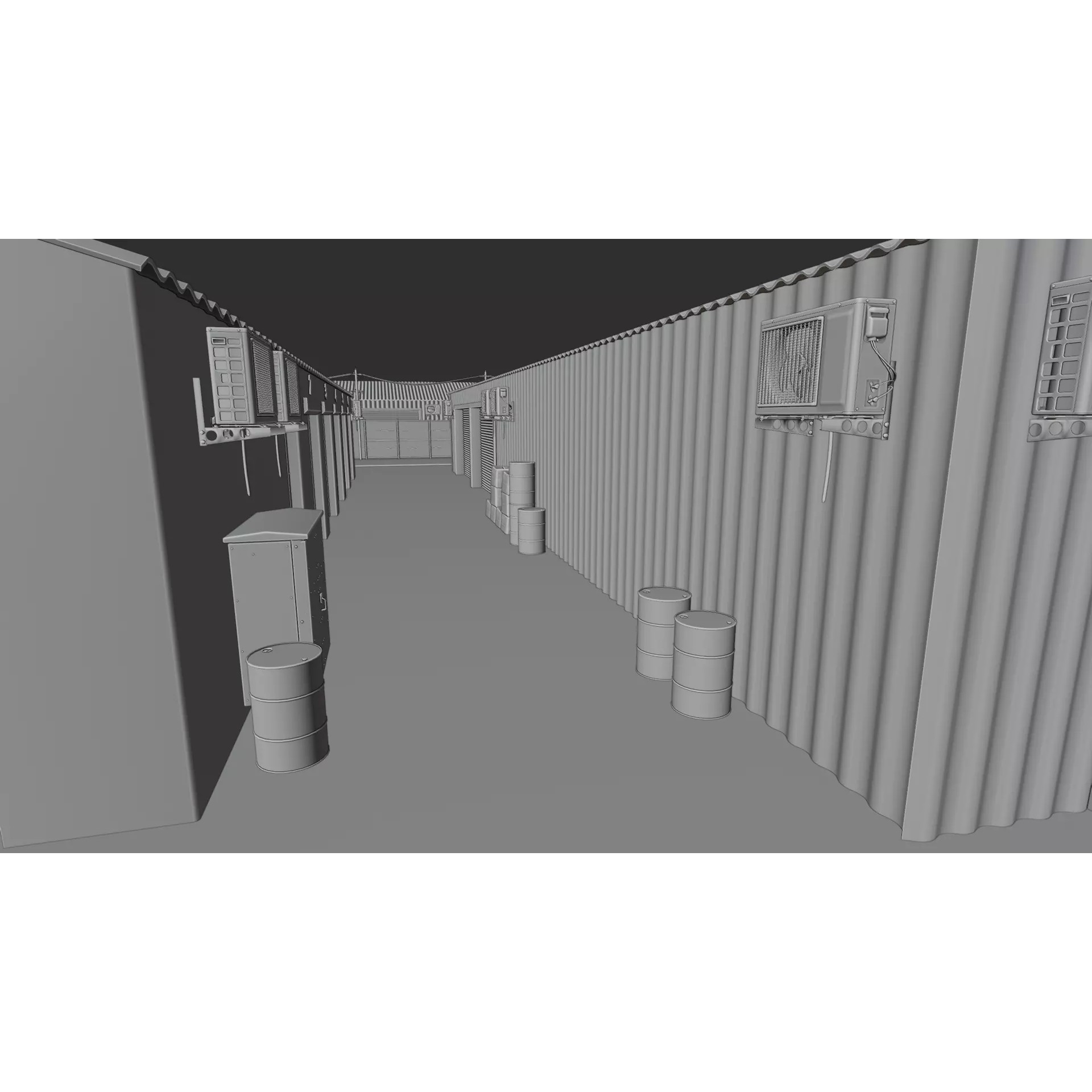 Industrial Storage Complex - Game-Ready 3D Model - View 33