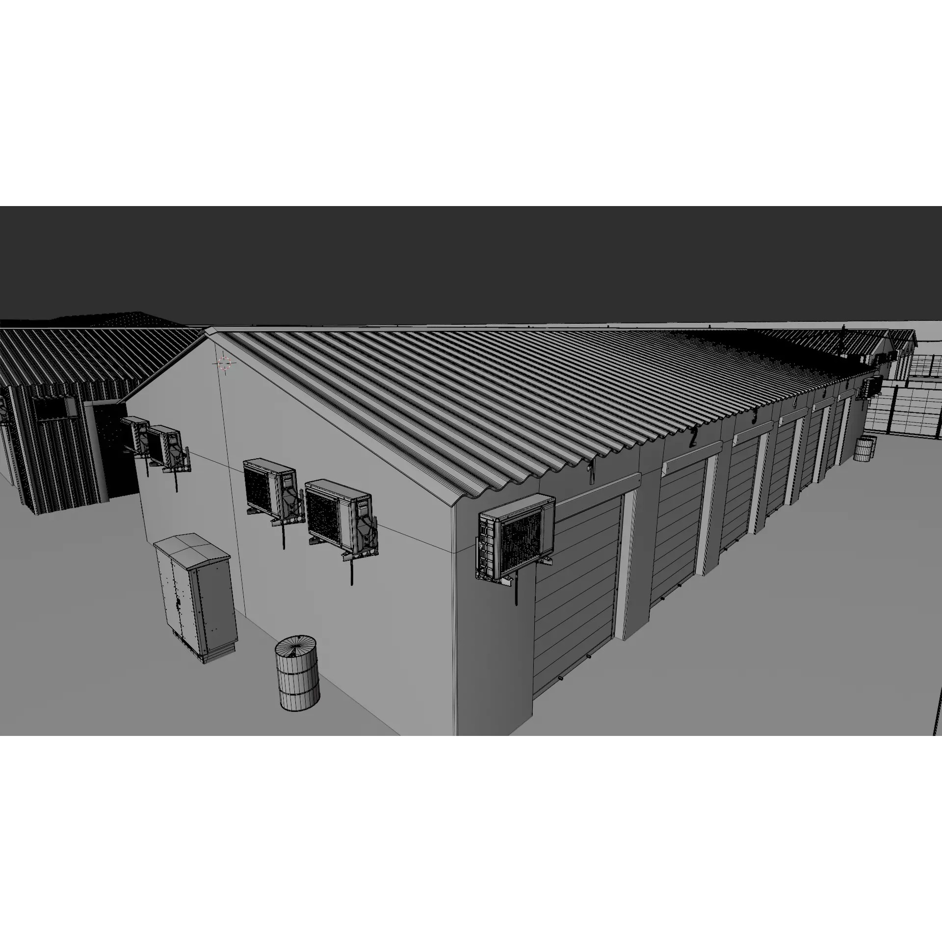 Industrial Storage Complex - Game-Ready 3D Model - View 35