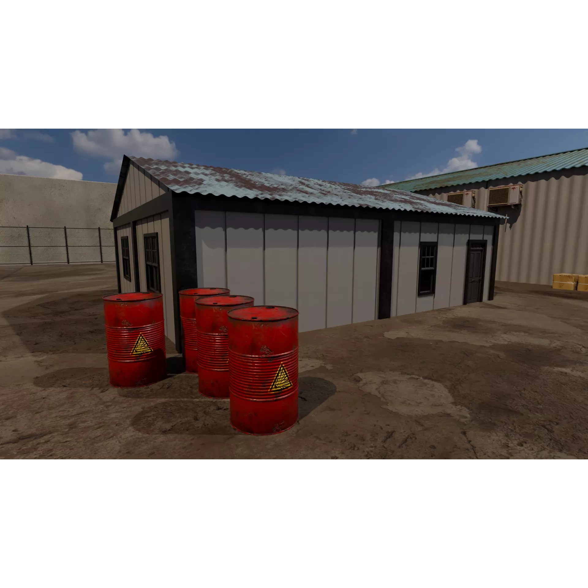 Industrial Storage Complex - Game-Ready 3D Model - View 5