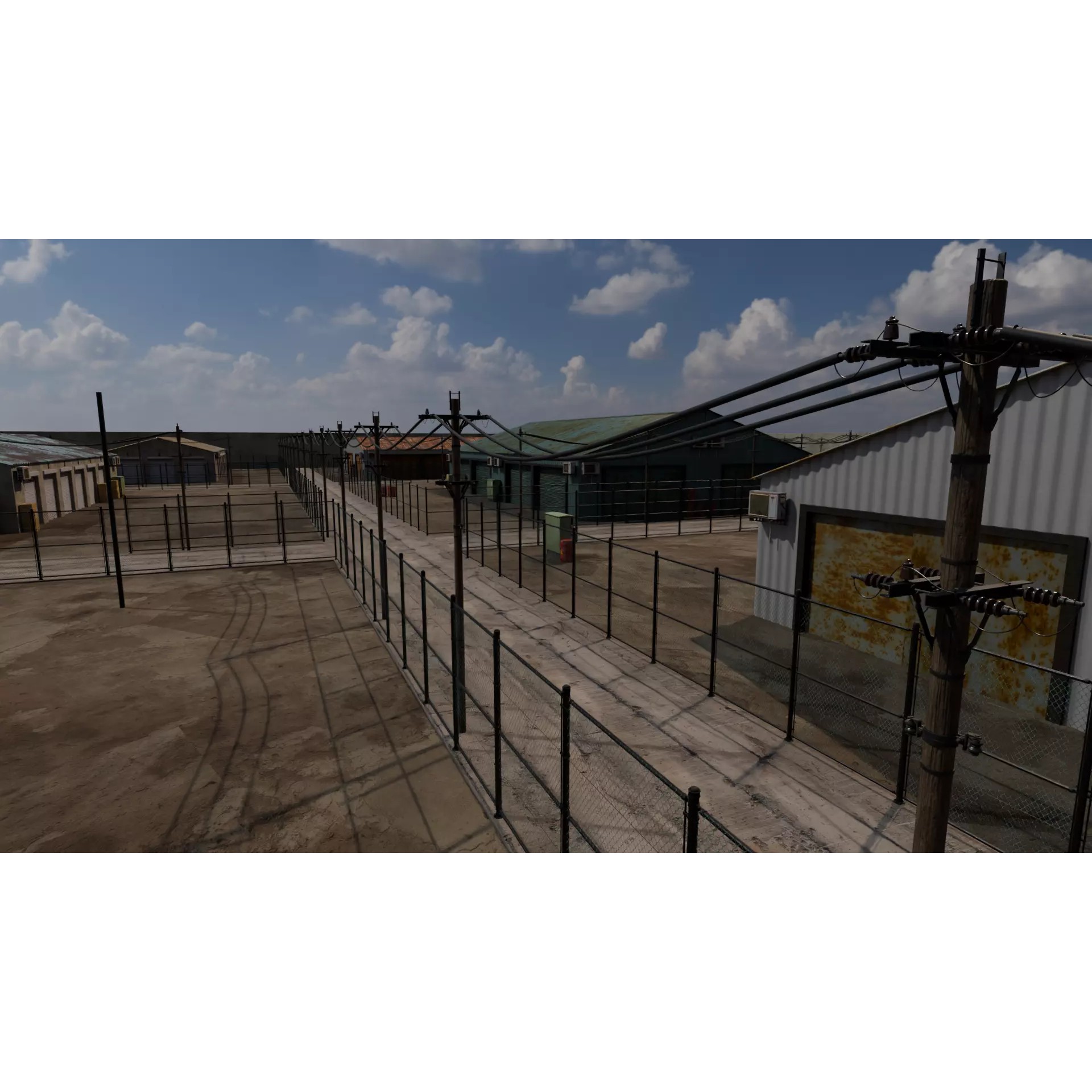 Industrial Storage Complex - Game-Ready 3D Model - View 8