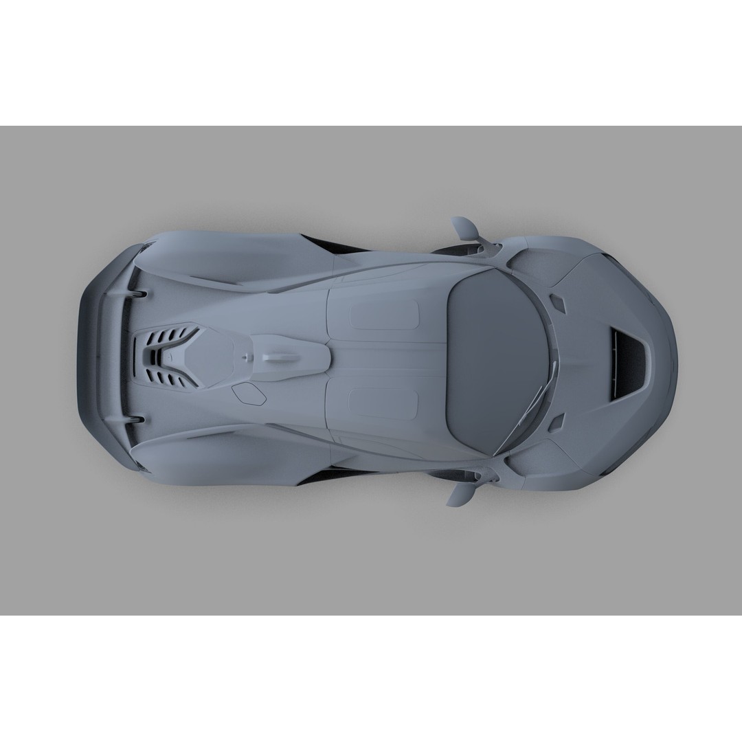 McLaren W1 2025 3D Model – High-Poly Interior, FBX, OBJ, Blender - View 48