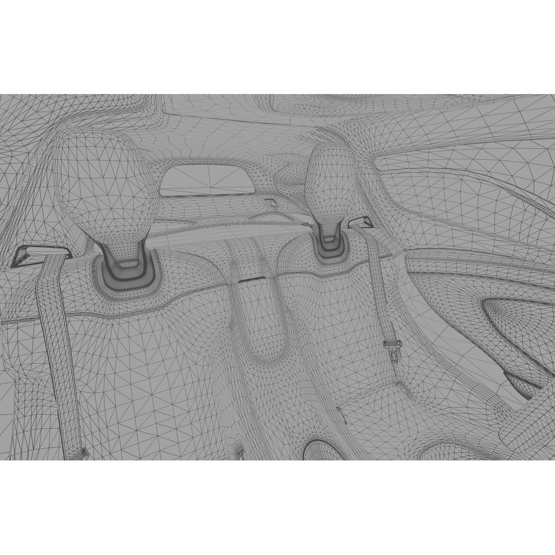 McLaren W1 2025 3D Model – High-Poly Interior, FBX, OBJ, Blender - View 67