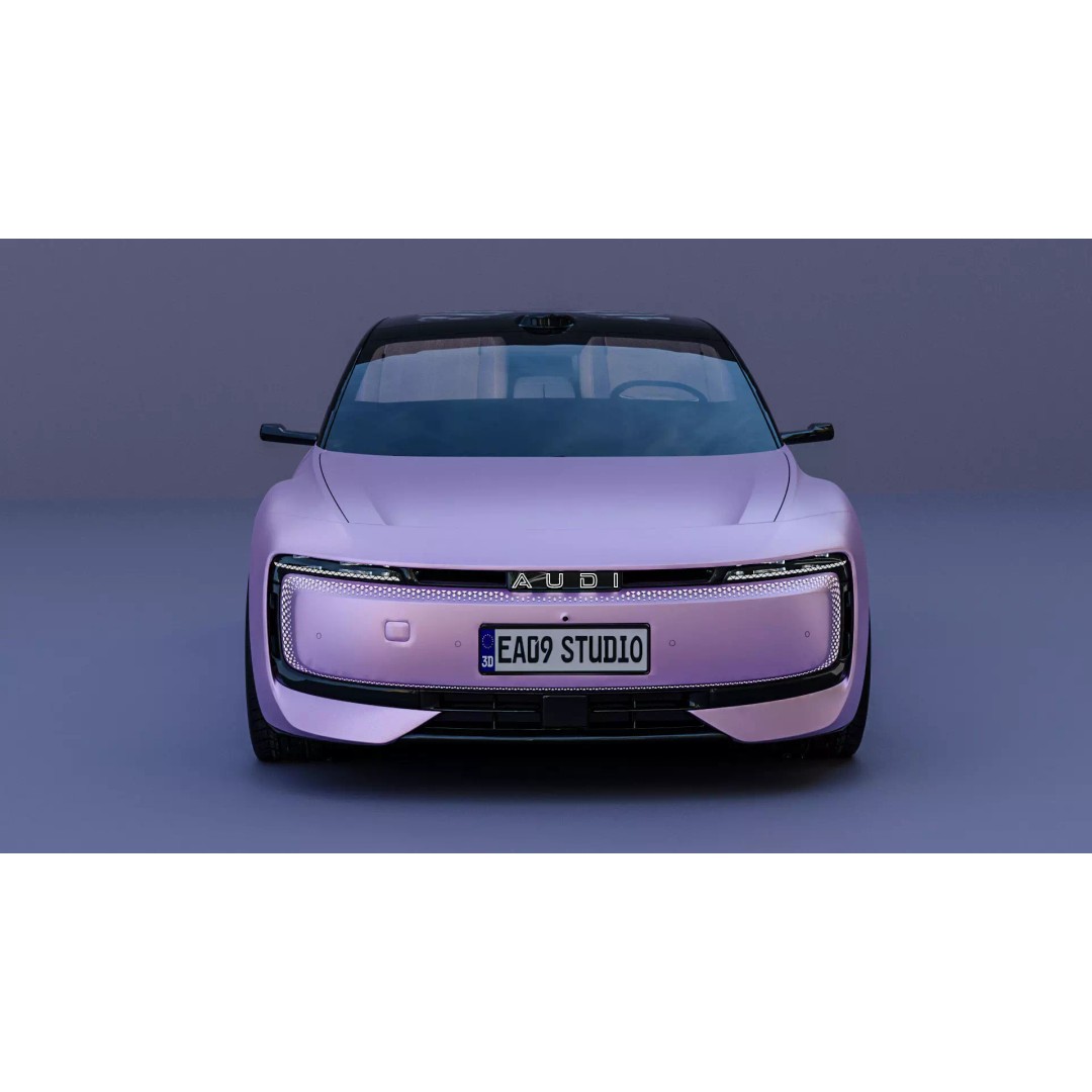 2026 Audi E5 Sportback EV 3D Model – High Poly PBR Asset, FBX, OBJ - View 11