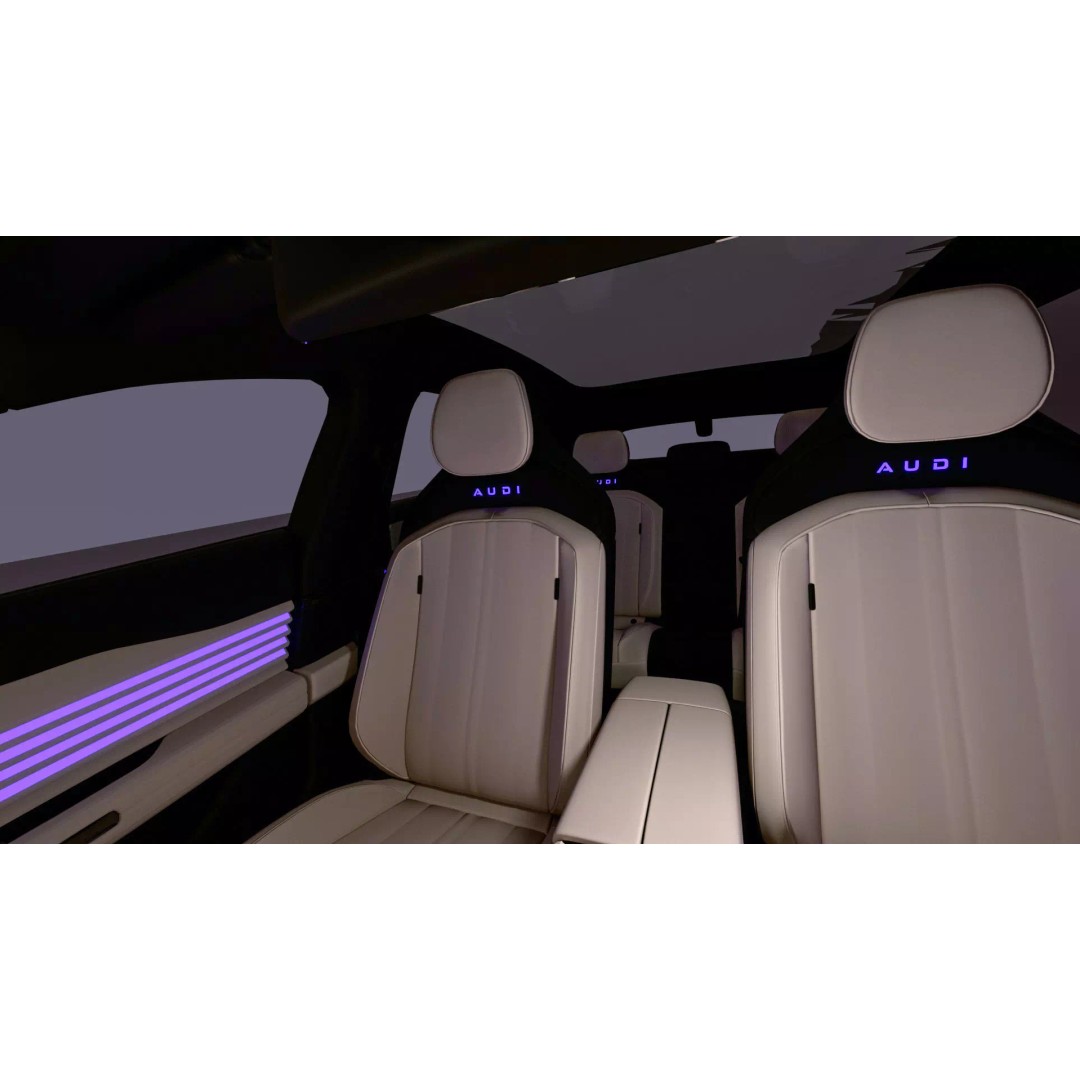 2026 Audi E5 Sportback EV 3D Model – High Poly PBR Asset, FBX, OBJ - View 9