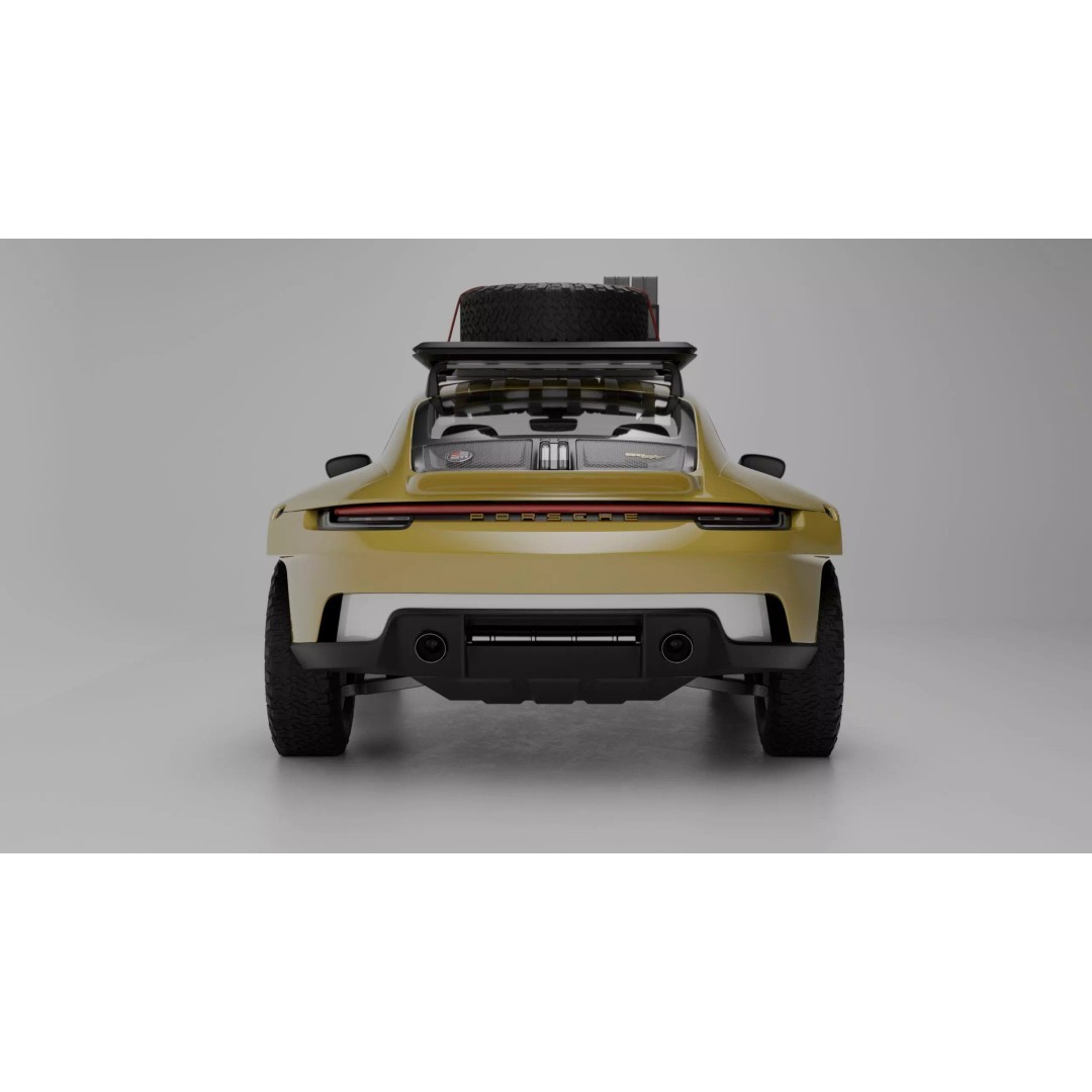 Porsche 911 Off Road 3D Model – High Poly Vehicle, Blender, FBX, OBJ - View 6