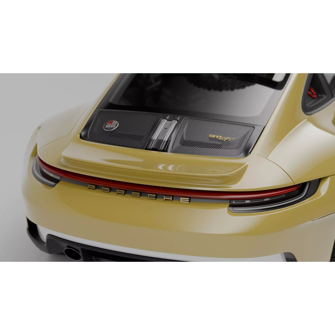 Porsche 911 Off Road 3D Model – High Poly Vehicle, Blender, FBX, OBJ - View 8