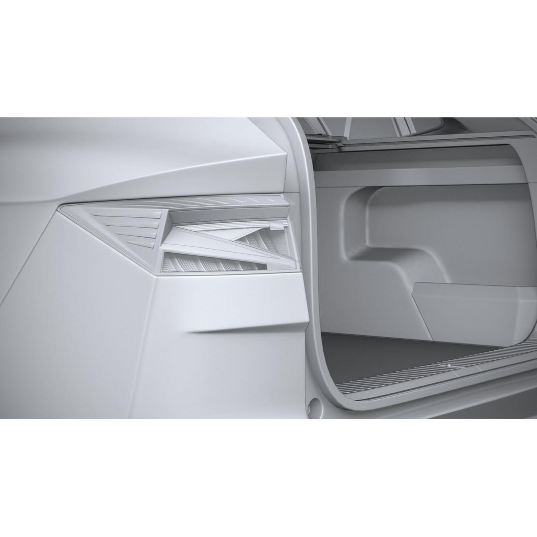 Skoda Enyaq 3D Model – High Poly SUV with Interior, FBX & OBJ - View 34