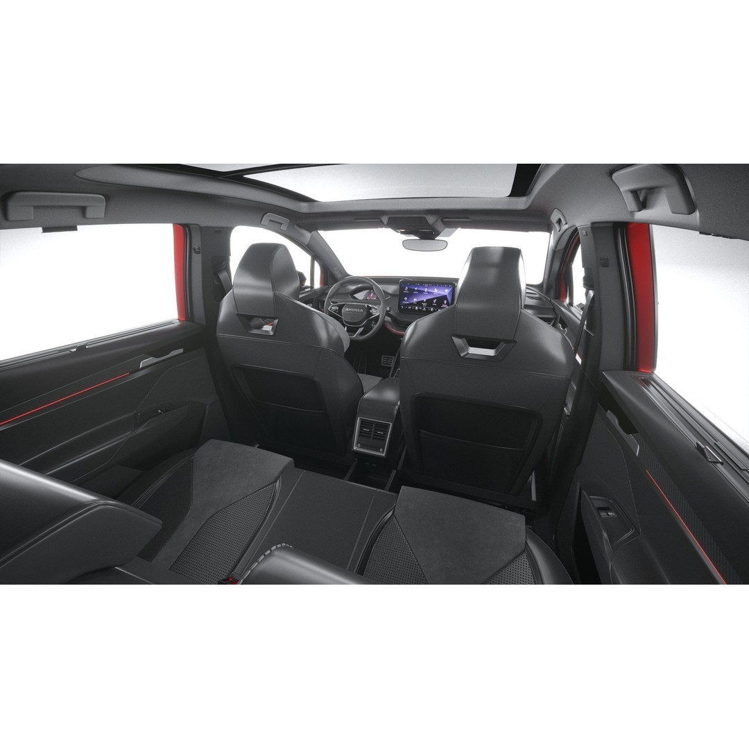 Skoda Enyaq 3D Model – High Poly SUV with Interior, FBX & OBJ - View 40