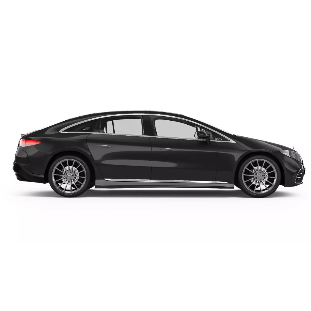 Mercedes-Benz EQS 2025 3D Model – High Poly Luxury Car, FBX, OBJ - View 11