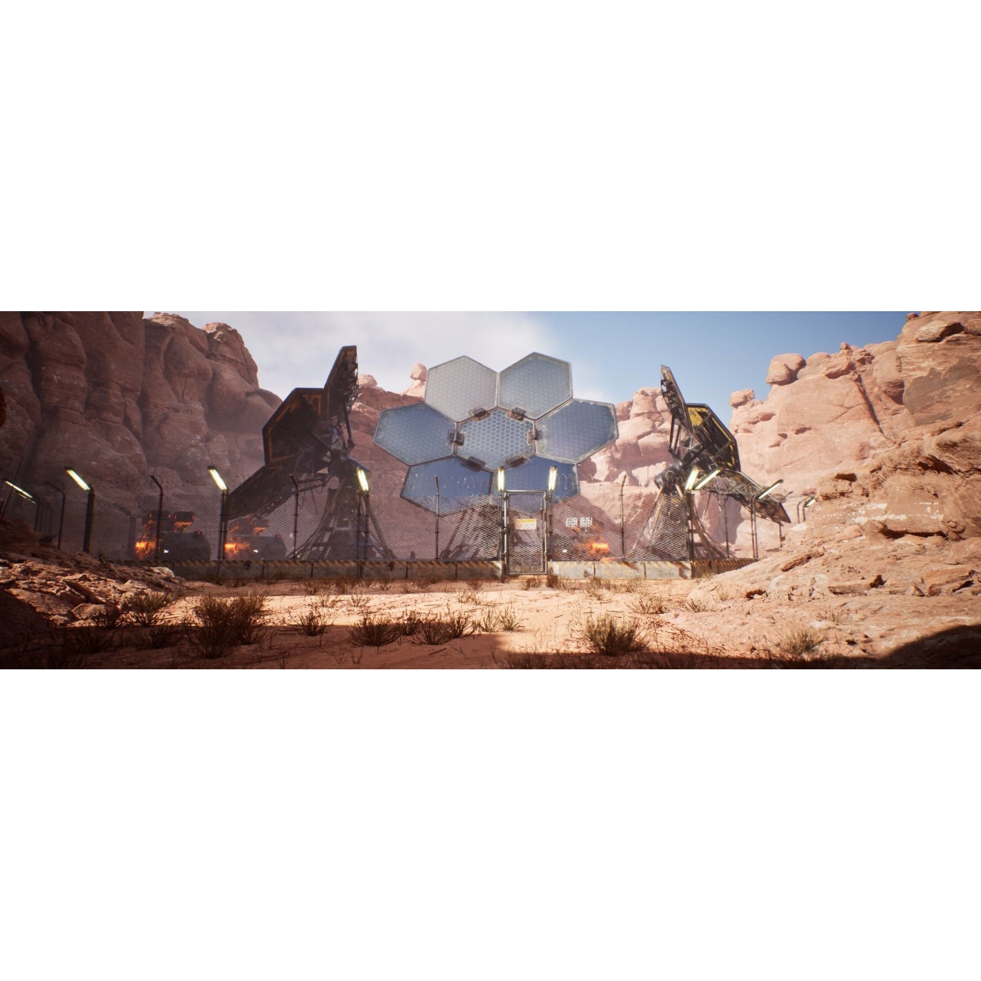 SCIFI Solar Panel - Low-Poly Game-Ready 3D Model