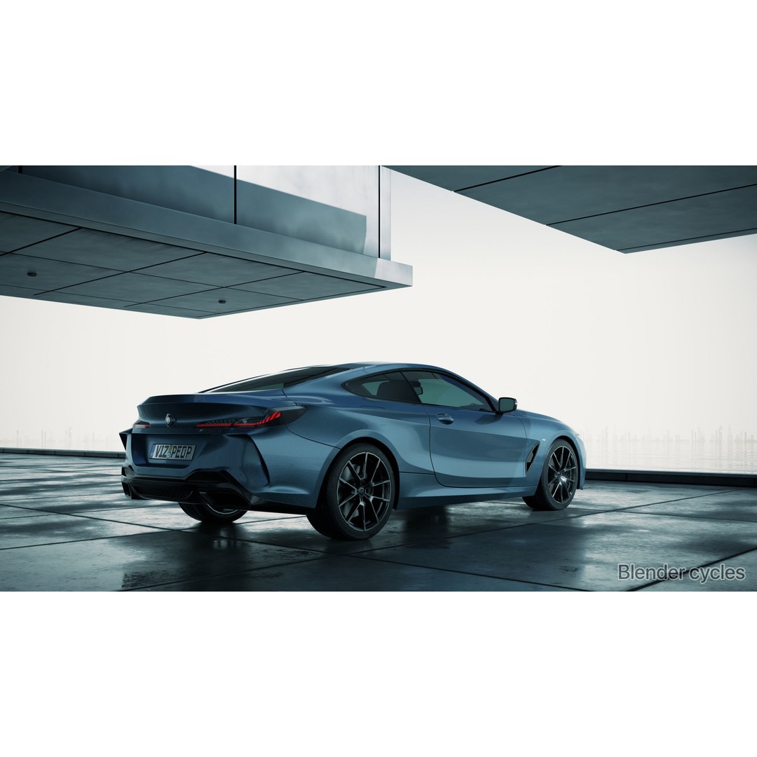 Moody Car Exhibition Scene 3D Model – Industrial Concept Environment, Blender, FBX - View 18