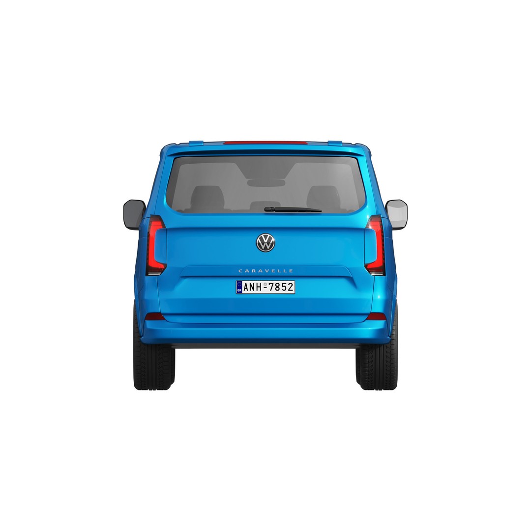 Volkswagen Caravelle T7 2025 3D Model – High Poly Realistic Vehicle, FBX, OBJ - View 9