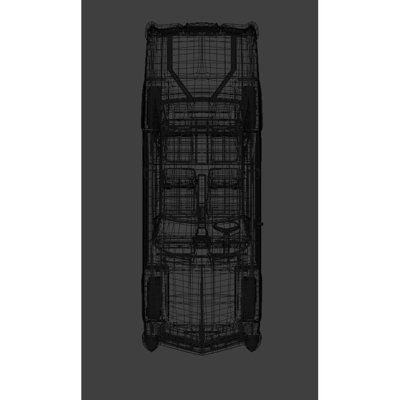 Buick Rivera 3D Model – High Poly Vintage Car for Animation, FBX, OBJ - View 12