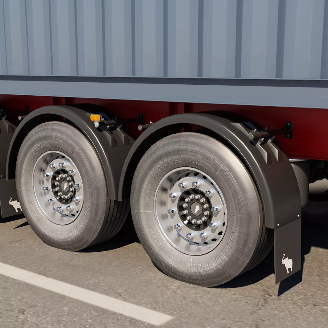 Renault T Container 3D Model – Realistic Truck Asset, FBX/OBJ Formats