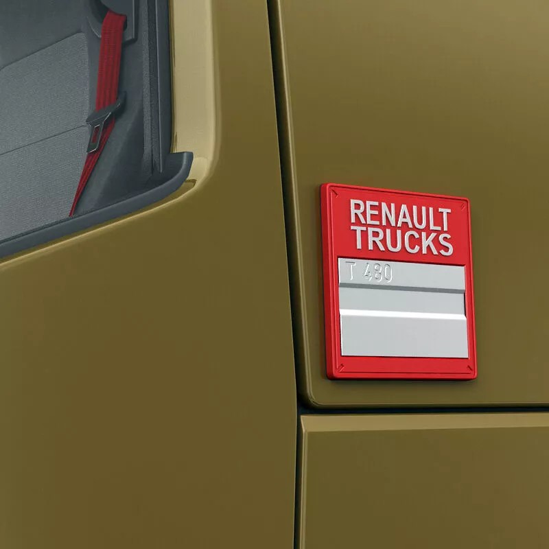 Renault T Container 3D Model – Realistic Truck Asset, FBX/OBJ Formats - View 14