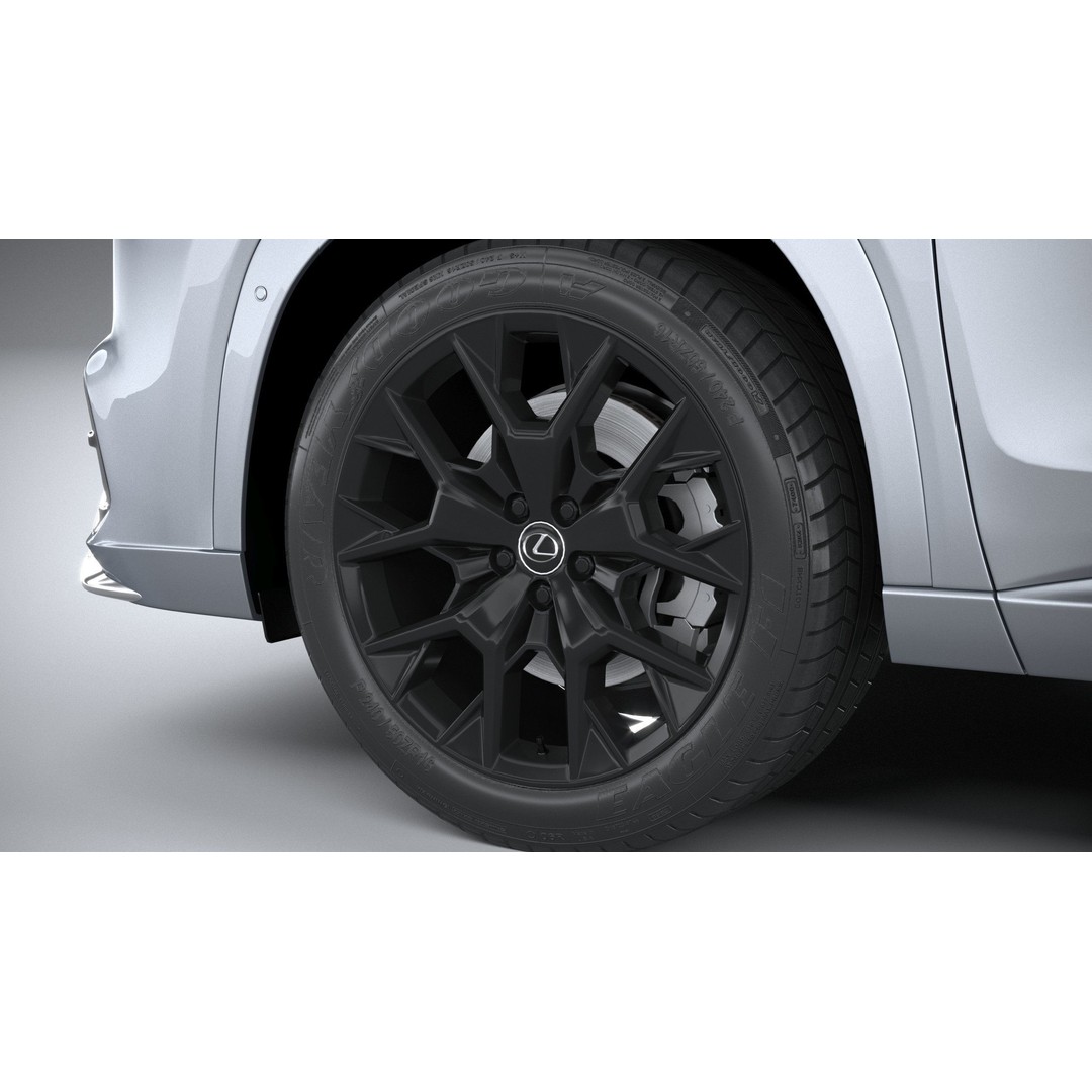Lexus TX 500h 2024 3D Model – High Poly SUV Asset, FBX, OBJ - View 18