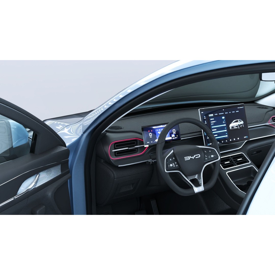 2024 BYD King DM-i SEAL 5 CHAZOR 3D Model – Rigged Car Asset, FBX, OBJ - View 10