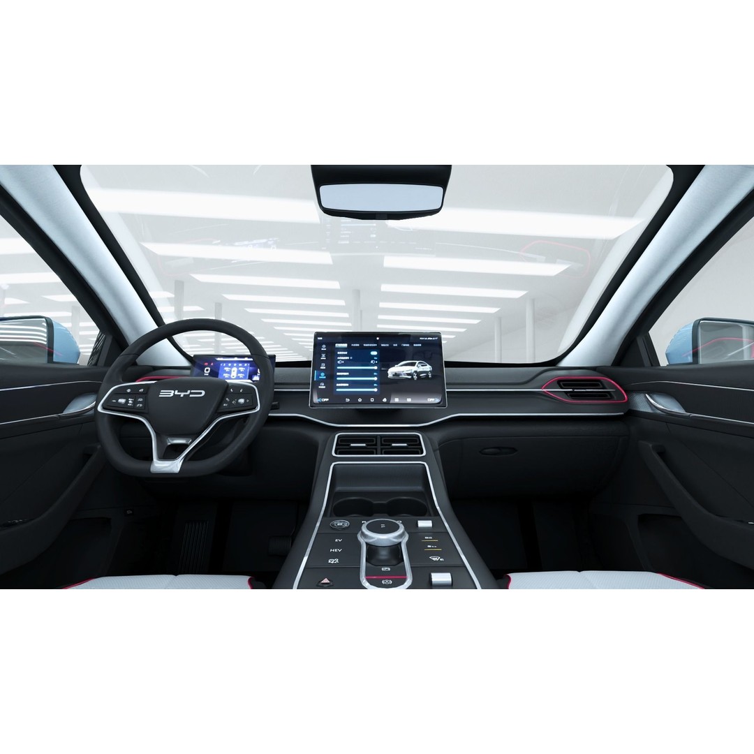 2024 BYD King DM-i SEAL 5 CHAZOR 3D Model – Rigged Car Asset, FBX, OBJ - View 11