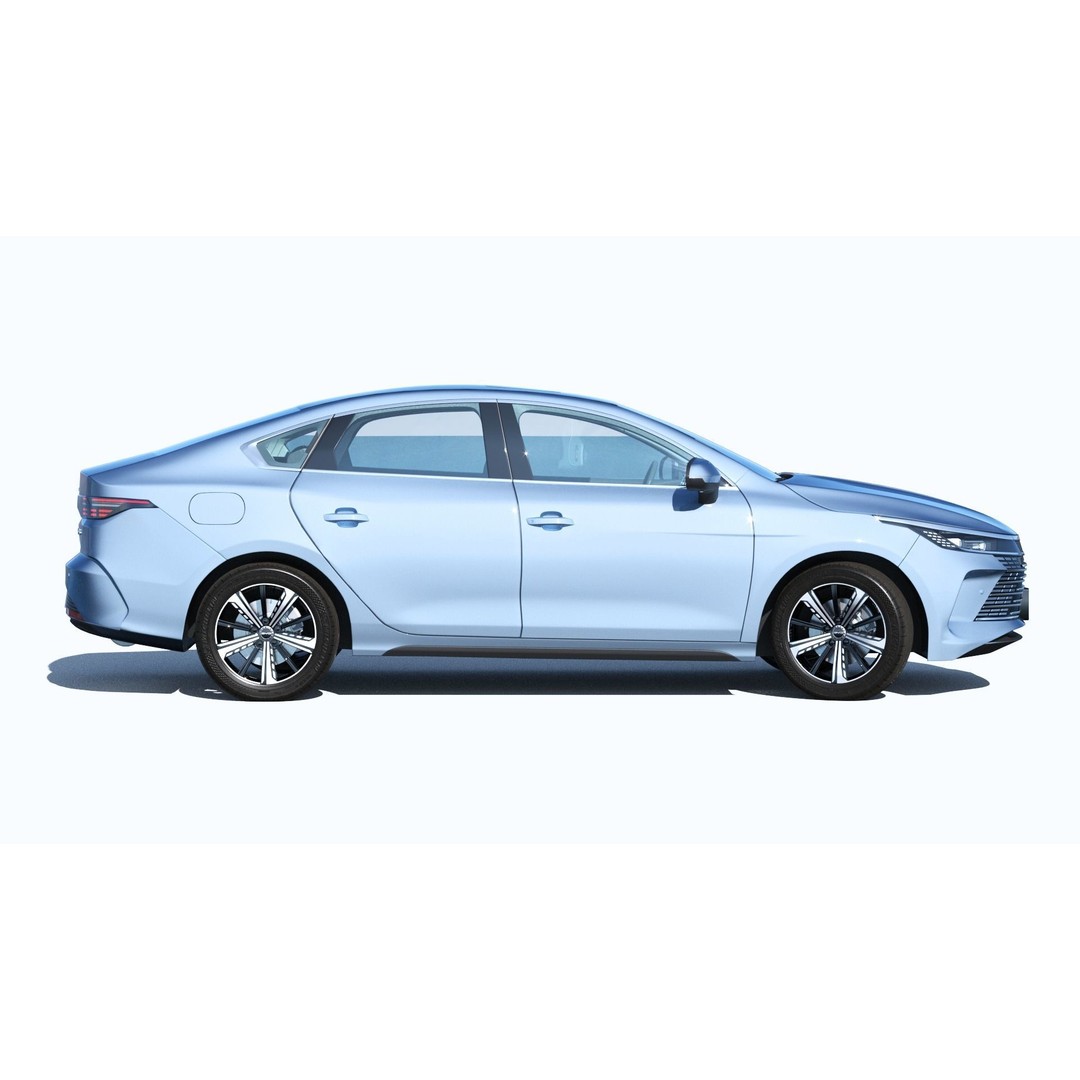 2024 BYD King DM-i SEAL 5 CHAZOR 3D Model – Rigged Car Asset, FBX, OBJ - View 15