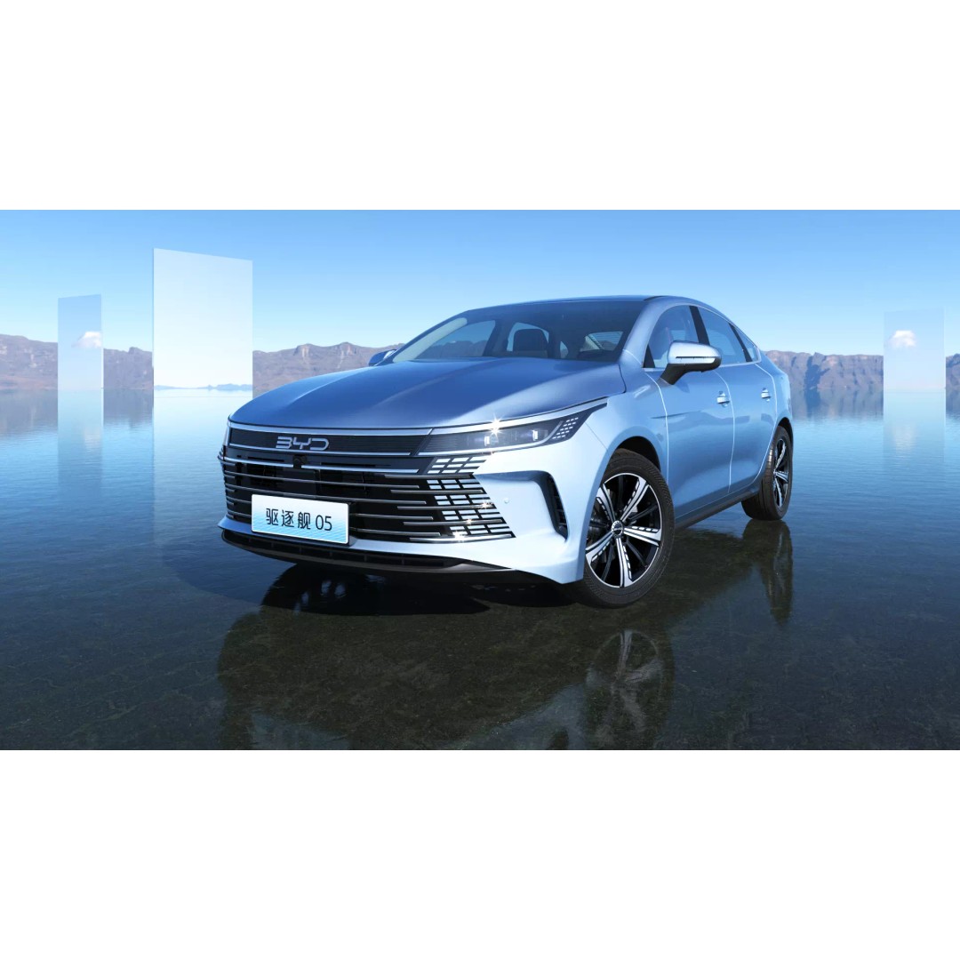 2024 BYD King DM-i SEAL 5 CHAZOR 3D Model – Rigged Car Asset, FBX, OBJ - View 2