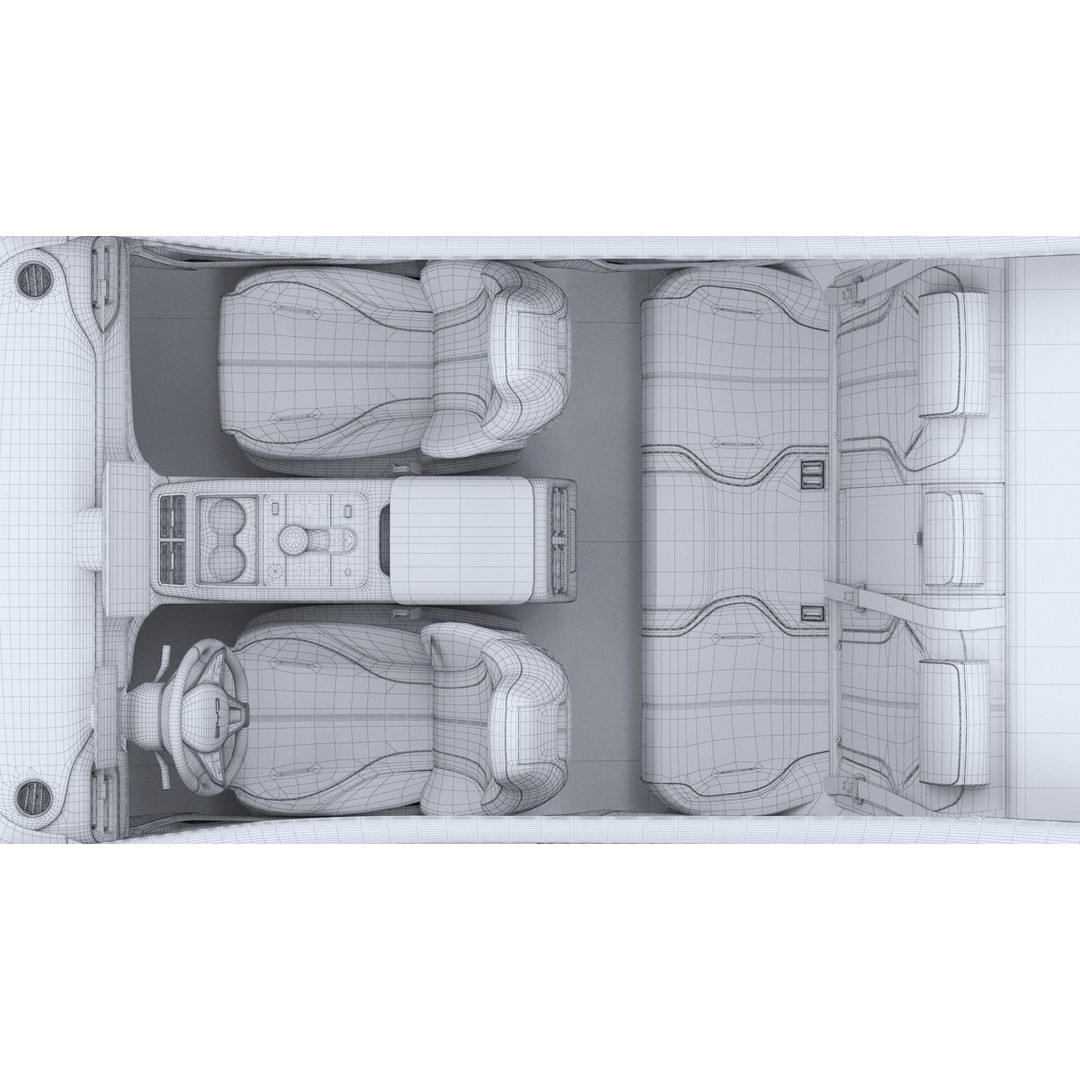 2024 BYD King DM-i SEAL 5 CHAZOR 3D Model – Rigged Car Asset, FBX, OBJ - View 22