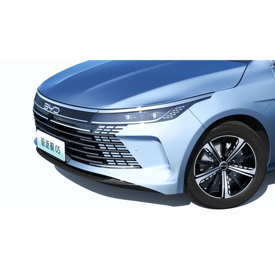 2024 BYD King DM-i SEAL 5 CHAZOR 3D Model – Rigged Car Asset, FBX, OBJ - View 8